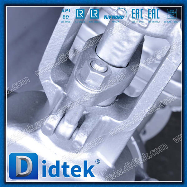 Didtek Cryogenic 4" 150LB LCB Hand Wheel RF Gate Valve