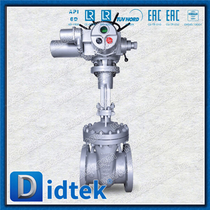 Didtek Industrial API600 WCB Electrical Operator Gate Valve