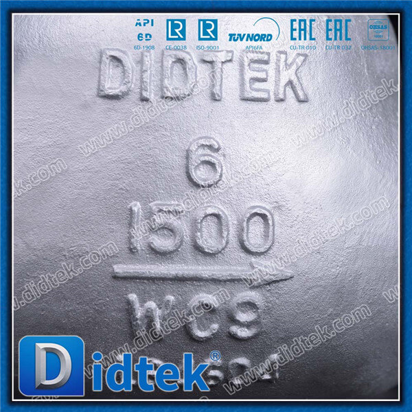 Didtek Refinery Pressure Seal WC9 Chromium Nickel Molybdenum Steel Check Valve