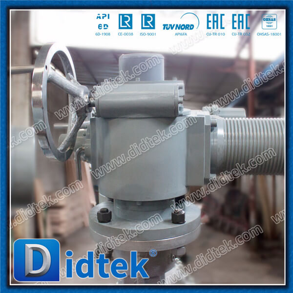 Didtek Stainless Steel WCB Bolt Bonnet Motor OP OS&Y Gate Valve - Buy ...