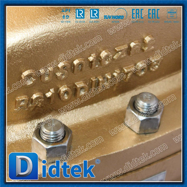 Didtek CuSn10Zn2 Alunimion Bronze Sea Water Gate Valve