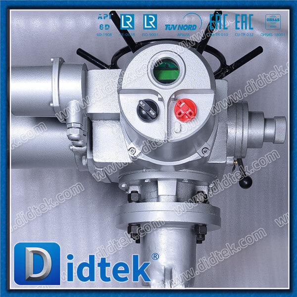Didtek Industrial API600 WCB Electrical Operator Gate Valve