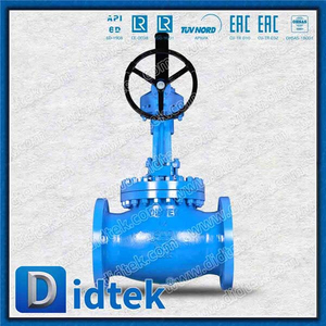 Didtek 14" Class300 BS1873 Flange Double Disc Seal STL Globe Valve