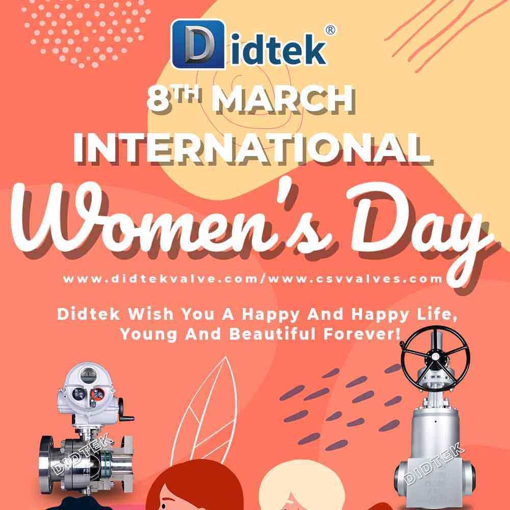 Didtek Wish Happy Women's Day 2022