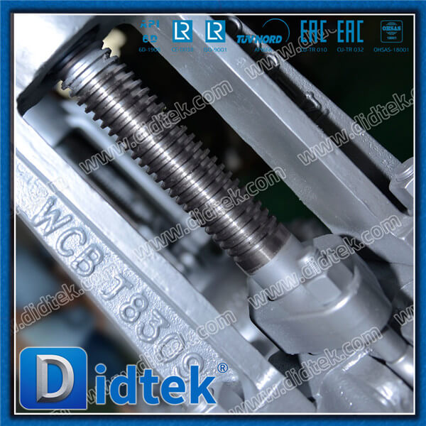 Didtek Cast Steel 14" 600LB WCB Flange Gear Operate BB Trim 8 Gate Valve
