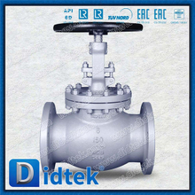 Didtek Solid Hand Wheel WCB Cone Disc Globe Valve 