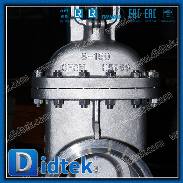 Didtek Cast Steel CF8M Motor Operator 18” 300LB Pipeline Gate Valve