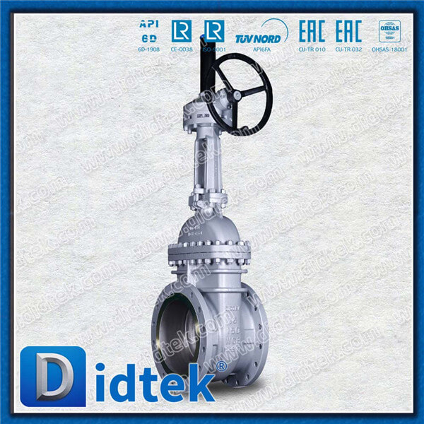 Didtek Carbon Steel Gear Operator RF Trim.8 Gate Valve 