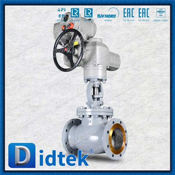 Didtek Intelligent F15 IP67 Electric Actuatur ANSI Globe Valve