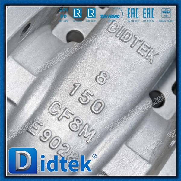 Didtek Chemical Distribution Vopak ANSI 150LB Gate Valve
