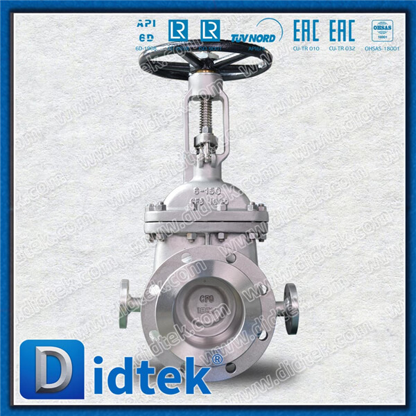 Didtek Petrol 6'' 150LB CF8 Heat Jacket Gate Valve