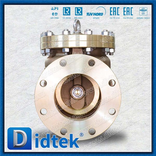 Didtek B148 C95800 Body Swing Check Valve With C95800+NBR Disc