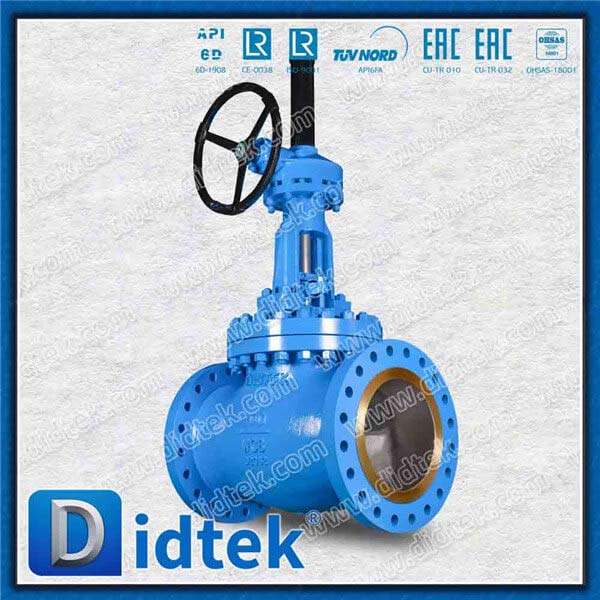 Didtek 14" Class300 BS1873 Flange Double Disc Seal STL Globe Valve