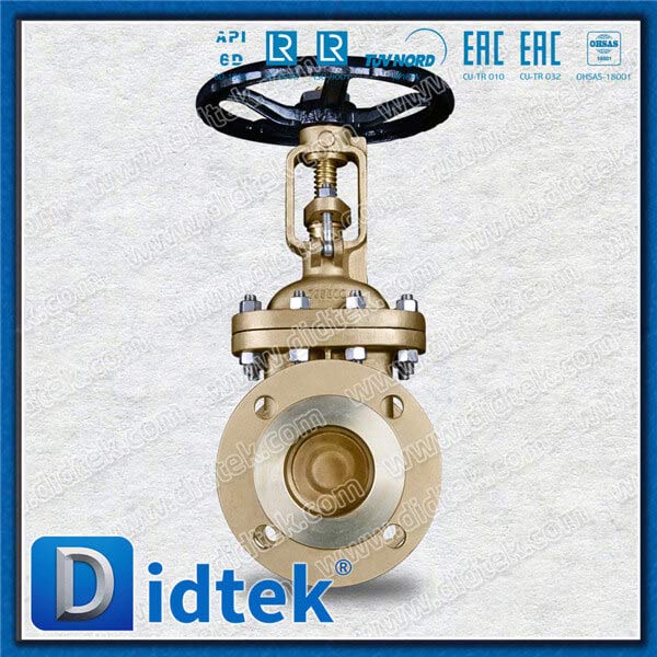Didtek Aluminium Bronze OS&Y 3'' 150LB Gate Valve