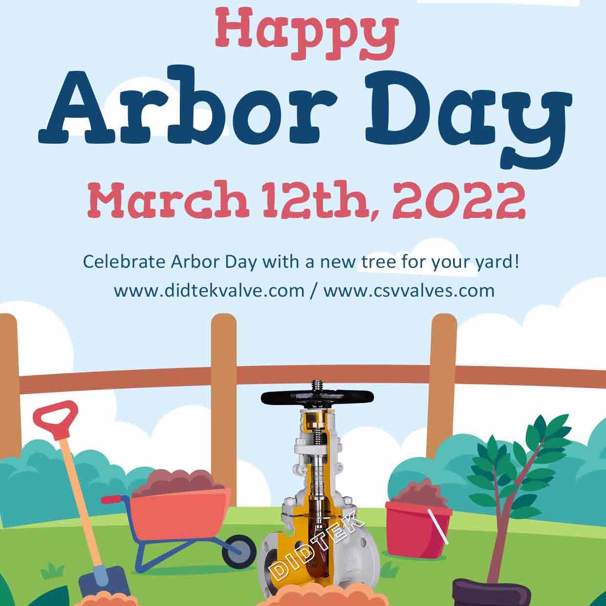 Didtek Wish Happy Arbor Day 2022