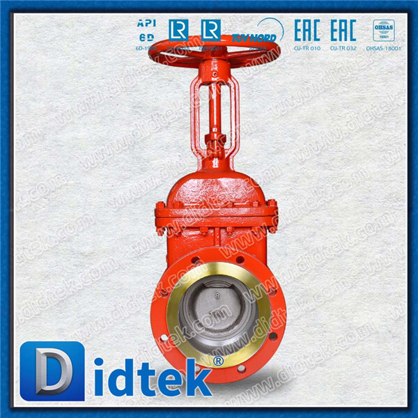 Didtek Firewater Fresh Water Supply System Gate Valve