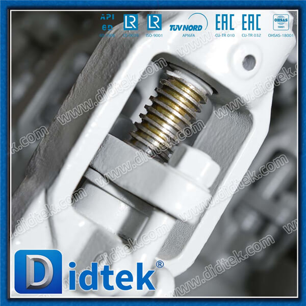 Didtek Flanged RF #150 ASME B16.34 A216 Gr.WCB OS & Y Trim No.5 Handwheel Gate Valve 