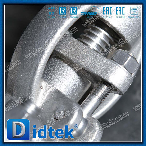 Didtek Chemical 32% Caustic ASTM A351 Gr.CK20 Globe Valve