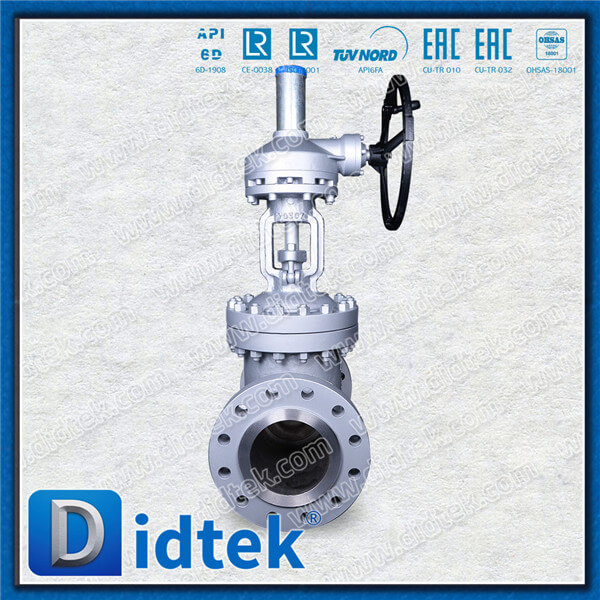 Didtek Cast Steel Gear Operator RF Trim.5 Gate Valve 