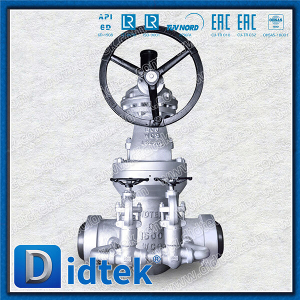 Didtek WC9 Alloy Steel Wedge Gate Valve - Buy WC9 Alloy Steel Wedge ...