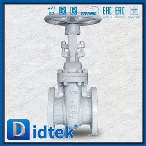 Didtek Flanged RF #150 ASME B16.34 A216 Gr.WCB OS & Y Trim No.5 Handwheel Gate Valve 