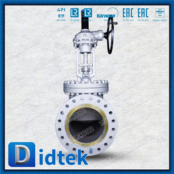 Didtek Paper Industry 14" 300LB WCB Globe Valve