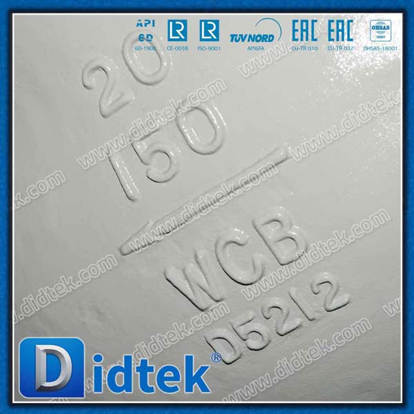 Didtek 20inch Bevel Gear Carbon Steel RF Csat Steel Globe Valve