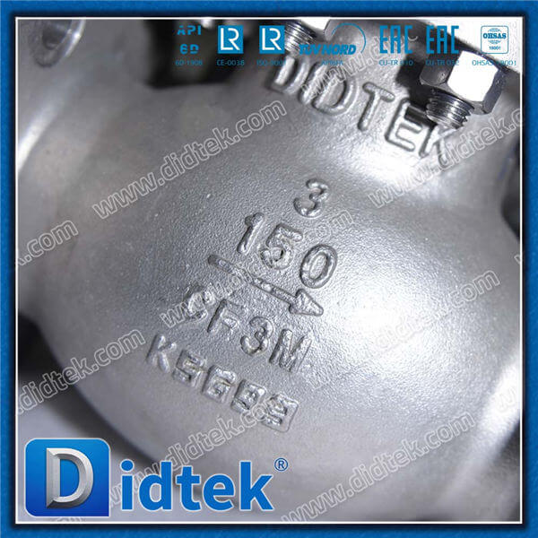 Didtek Stainless Steel A351 CF3M HW Globe Valve 