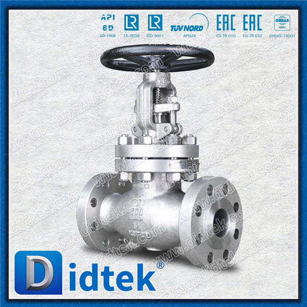 Didtek Duplex Stainless Steel 5A Globe Valve Anti-corrosion 80% Sulfuric Acid
