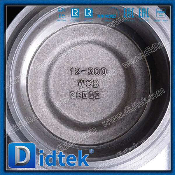 Didtek Cast Steel A216 WCB Bolt Bonnet Gate Valve With A105N Bypass