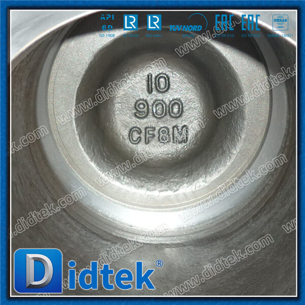 Didtek Industrial Pneumatic Double Acting BW 10" 900LB Gate Valve