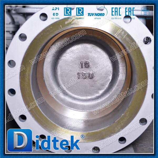 Didtek Carbon Steel Gear Operator RF Trim.8 Gate Valve 