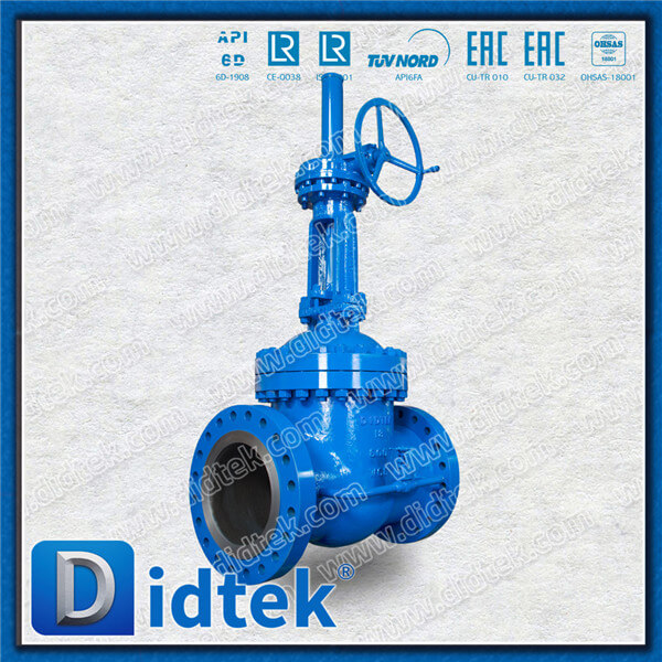 Didtek High Pressure High Temperature WC6 Cr-Mo BB Gate Valve With Bypass