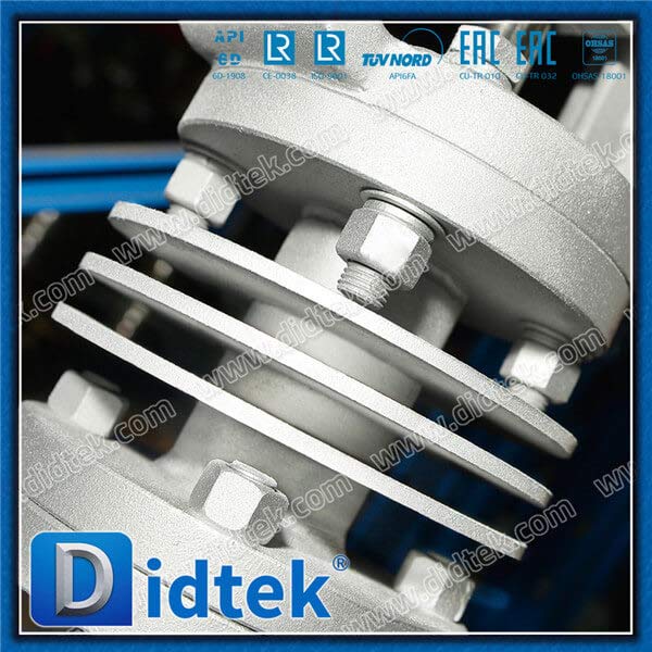 Didtek Steam WC6 3'' Pneumatic Flanged Globe Valve