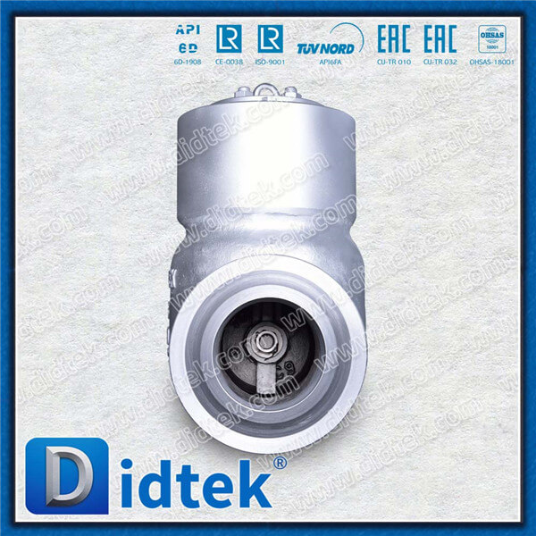 Didtek Refinery Pressure Seal WC9 Chromium Nickel Molybdenum Steel Check Valve