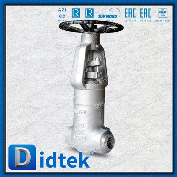 Didtek Cast Steel WCC PSB Butt Welded Gate Valve