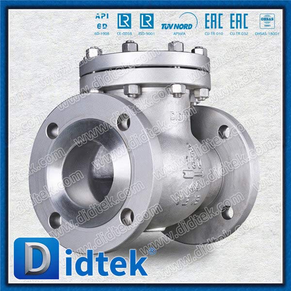 Didtek 3'' 150LB Duplex 2205 Piston Check Valve