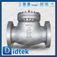 Didtek Alloy Steel C12 High Temperature 10" 600LB Swing Check Valve