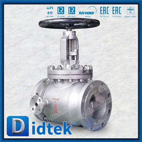 Didtek Stainless Steel CF8 Heat Jacket Globe Valve