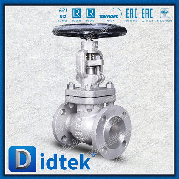 Didtek SS304 CF8 Noncorrosive Steel Regulating Disc Globe Valve